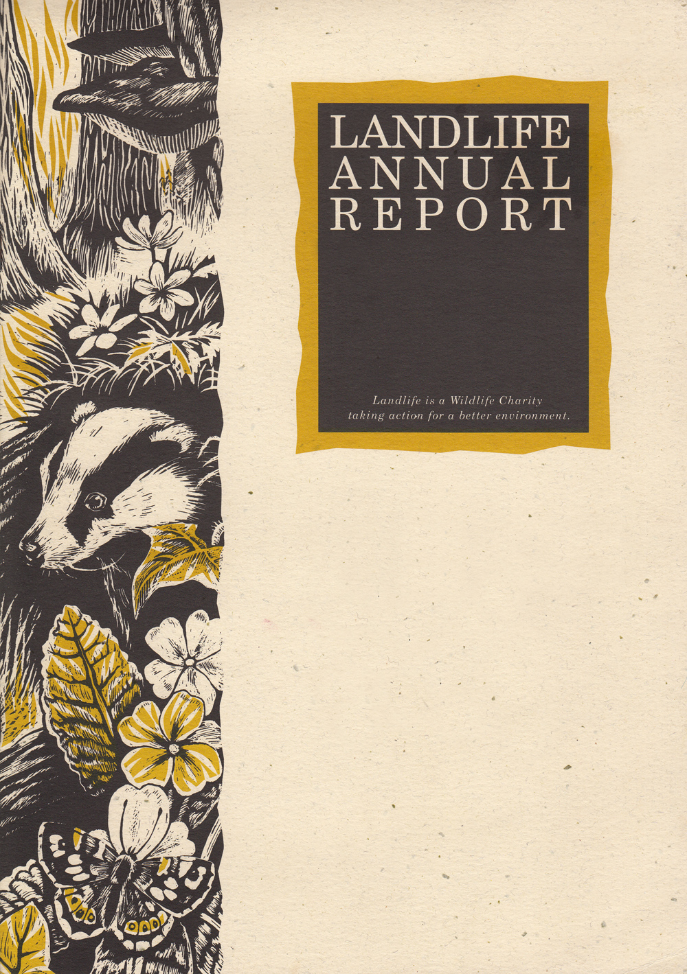 Landlife Annual Report cover